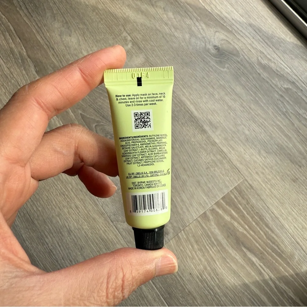 NUDESKIN Tight + Bright Face Mask-7ML